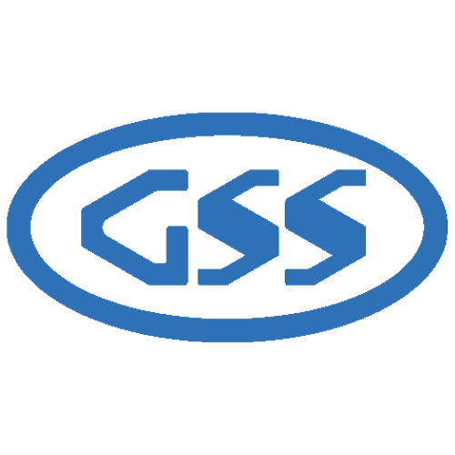 logo de gss marca de herrajes premium calidad similar hafele blum y mas