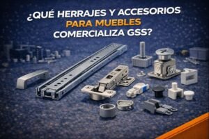 Herrajes y accesorios gss para casa de herrajes o fabricantes de muebles carpinteros