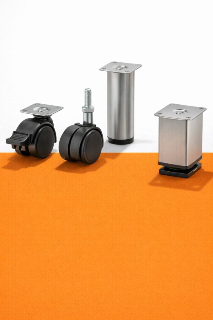 ruedas y patas por mayor para fabrica de muebles