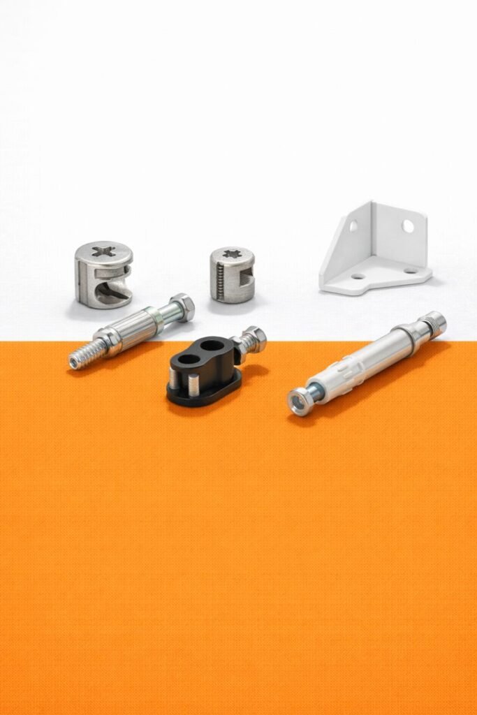 sistemas de union y armado de muebles de cocina